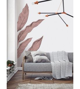 Décor Leaf grand sticker