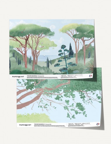 Toscane Aquarelle - Sample