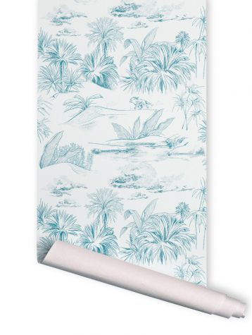 Scarica Gratis Images Papier Peint Oasis Toile De Jouy Rouleau 3ml dernière par