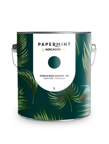 Pot De Peinture Expo Jungle Bleu Canard 331 Papermint