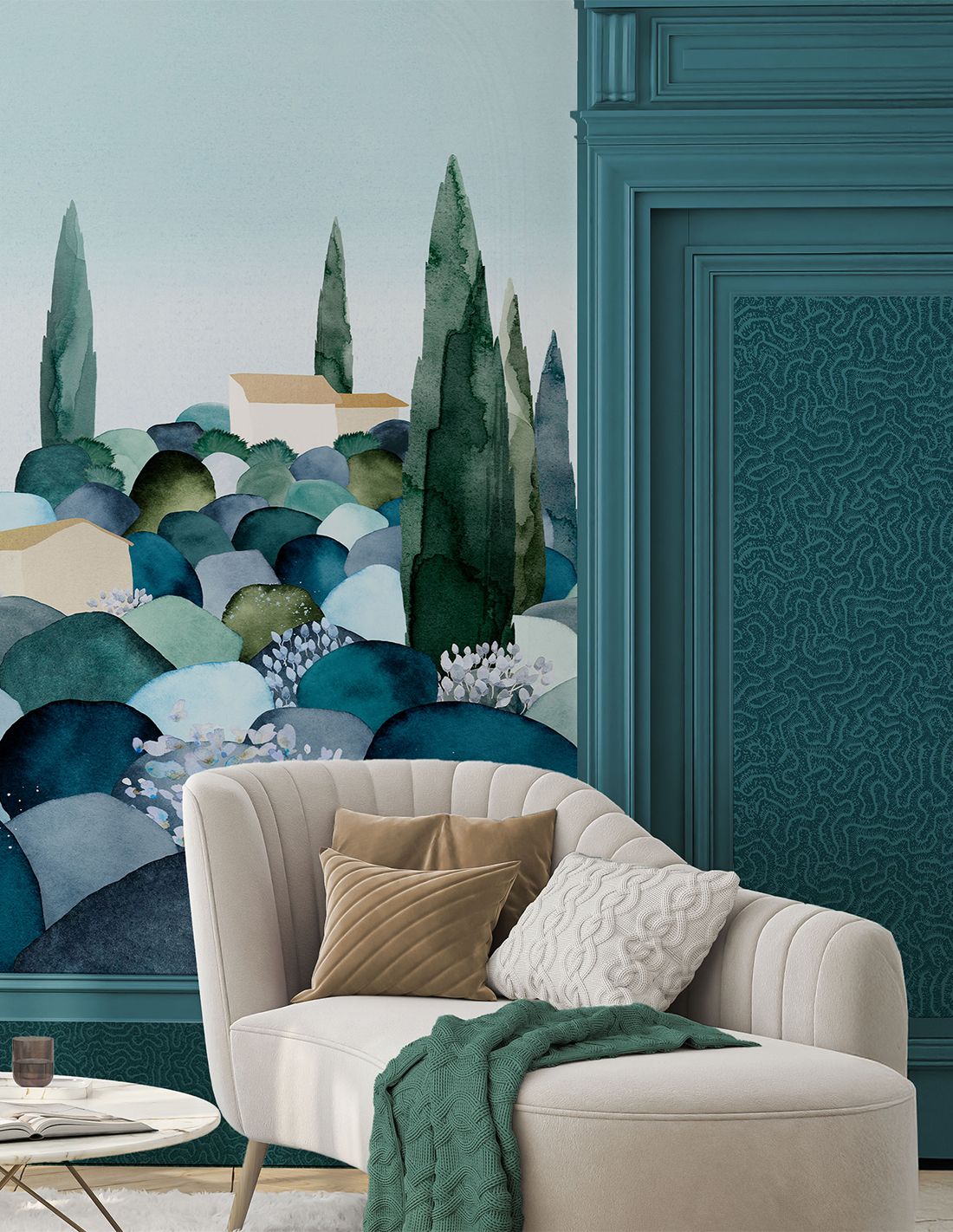 Chinoiserie et le Héron